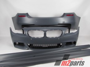 KIT M/ PACK M Cor Unica BMW 5 (F10) 518 d | 02.13 - 06.14/BMW 5 (F10) 520 d | 03.10 - 06.14/BMW 5 (F10) 520 d | 01.13 - 06.14/BMW 5 (F10) 520 d xDrive | 01.13 - 06.14/BMW 5 (F10) 523 i | 06.09 - 08.11/BMW 5 (F10) 525 d | 03.10 - 08.11/BMW 5 (F10) 528 i | 01.09 - 08.11/BMW 5 (F10) 530 d | 01.09 - 08.11/BMW 5 (F10) 530 i | 05.11 - 06.13/BMW 5 (F10) 530 i | 06.09 - 06.13/BMW 5 (F10) 535 d | 03.10 - 08.11/BMW 5 (F10) 550 i | 01.09 - 06.13/BMW 5 (F10) 550 i xDrive | 08.10 - 06.13 NOVO/ ABS