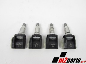 Conjunto válvulas indicadoras de pressão dos pneus  RDCi Seminovo/ Original BMW 5 (G30, F90)/BMW 5 Touring (G31)/BMW 6 Gran Turismo (G32) 36106872774