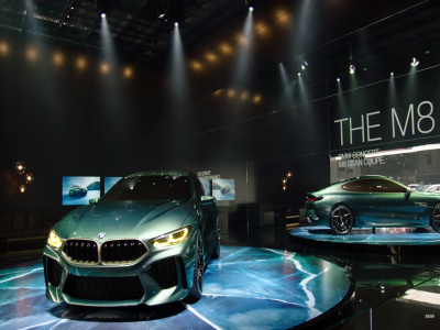 BMW at the Geneva International Motor Show 2018.