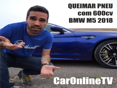 QUEIMAR PNEU com 600cv | BMW M5 2018