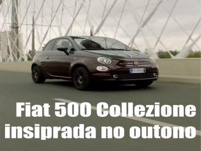 Fiat 500 Collezione insiprada no outono